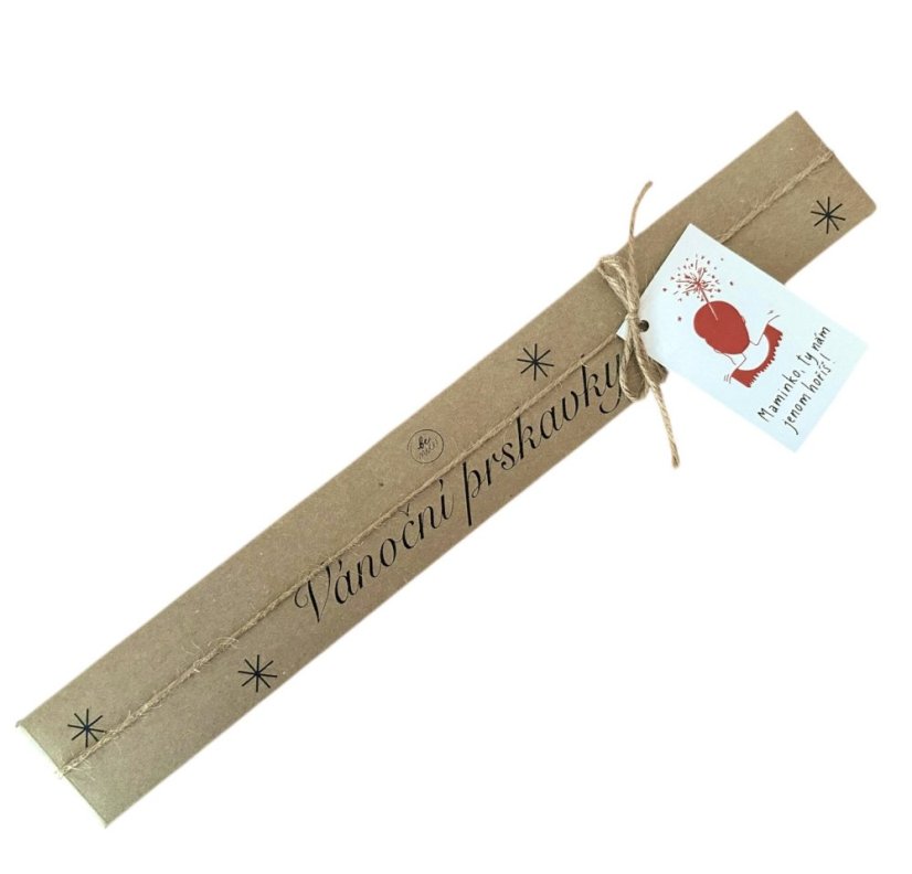 Be Nice Christmas Sparklers 39 cm – “Mommy, you’re just on fire” – Set of 6