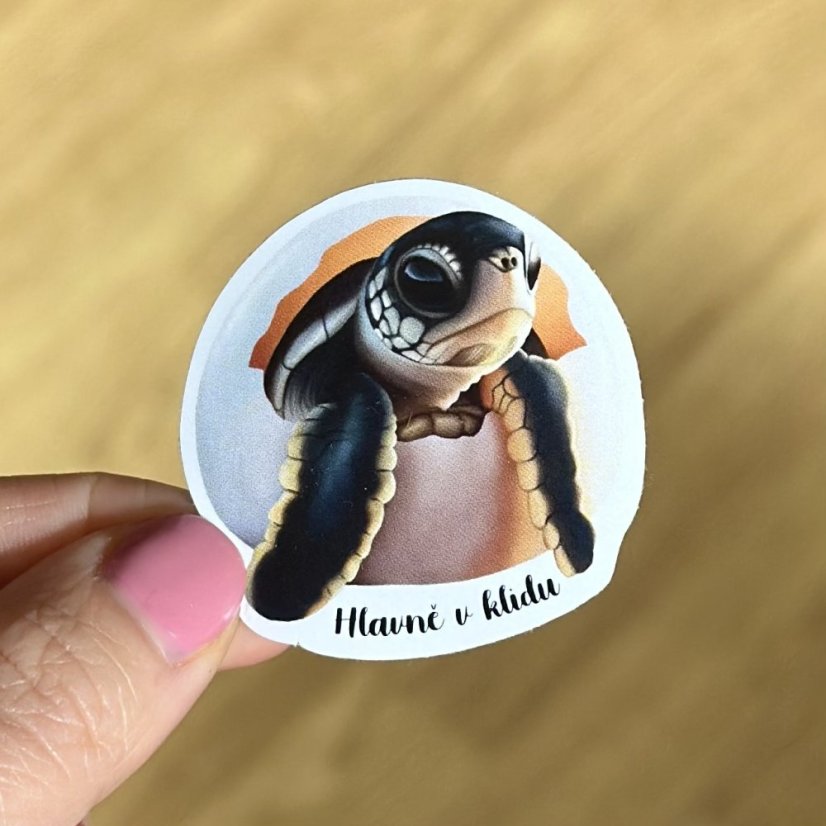 Be Nice Samolepka - Želva