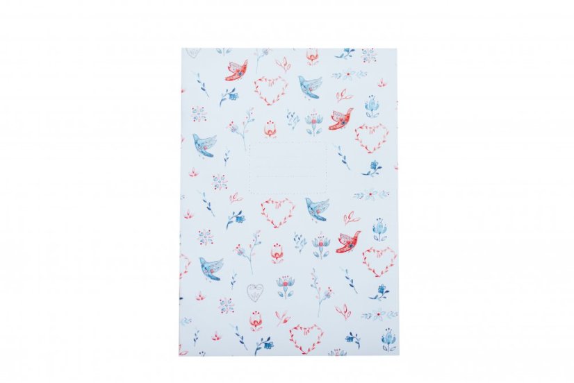 Be Nice School Ecological Notebook - A4 Lined, No. 424 - Design of notebook: Bon voyage