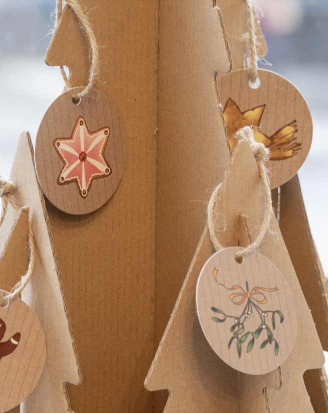 Be Nice ECO Christmas garland - Christmas fairytale