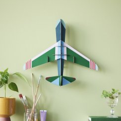 Letadlo - kartonová dekorace