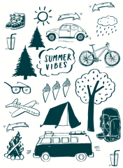 Be Nice stickers Adventure
