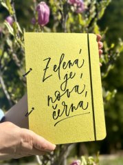Be Nice EKO blok - Zelená je nová černá