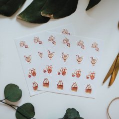 Be Nice Stickers – Countryside