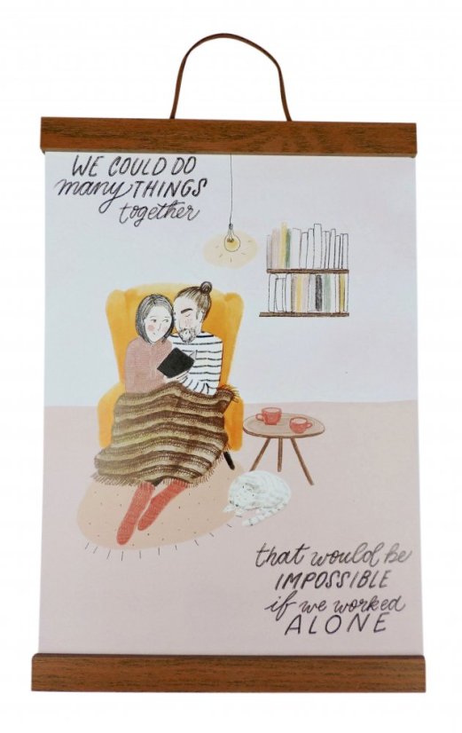 Be Nice Poster Together - Size: A3 – 297 x 420