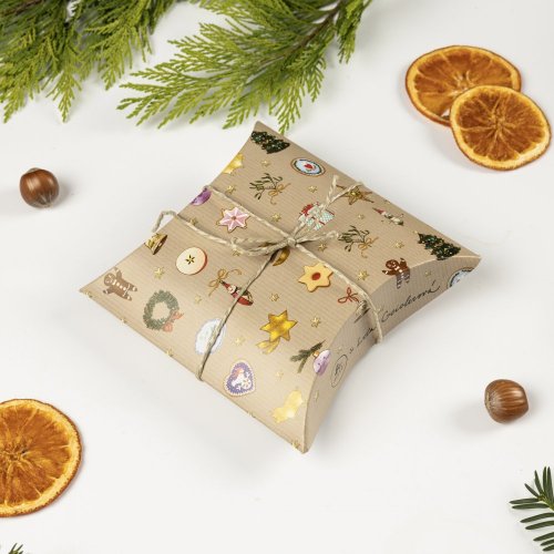 Be Nice Krabičky - Vánoční pohádka - Velikost klip klop krabiček: Malá krabička   14x13,5x4 cm
