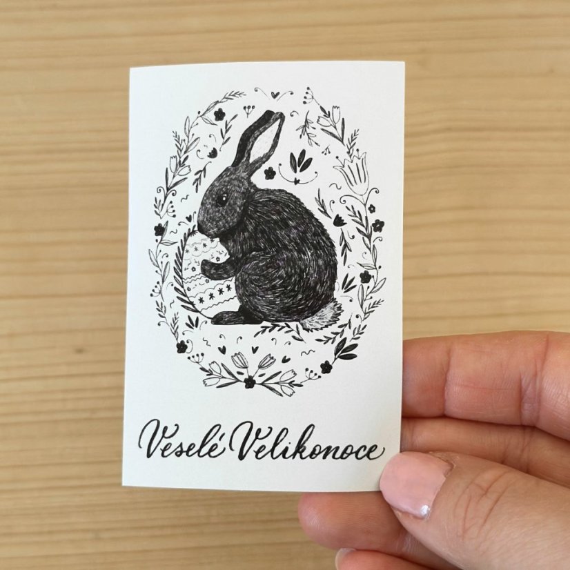 Be Nice Samolepka Velikonoční zajíček