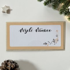 Be Nice ECO Money Envelope – Merry Christmas
