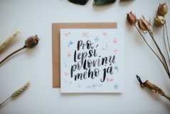 Be Nice Card Love - for the better half of me