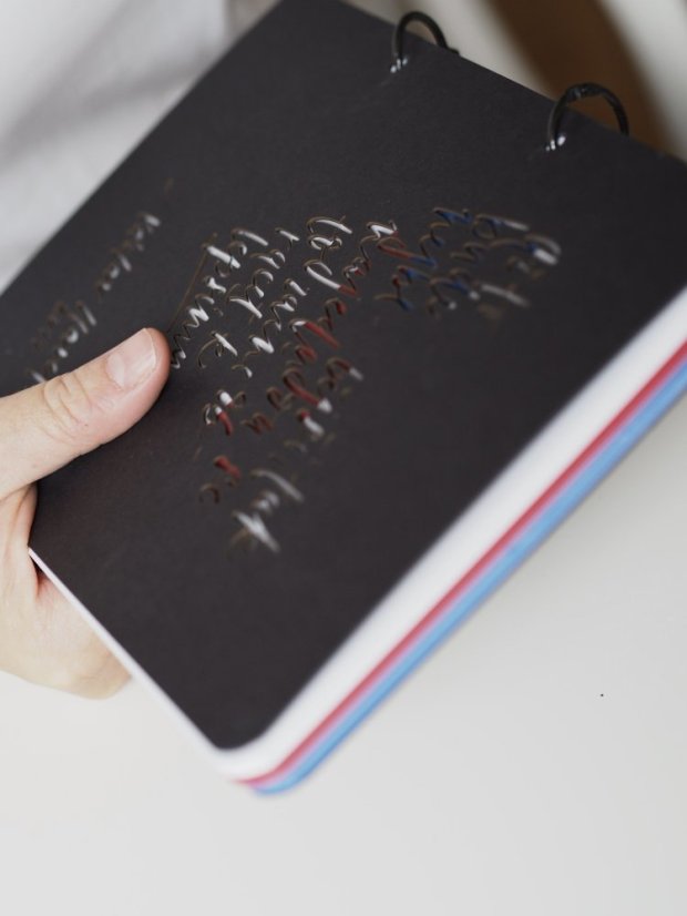 Be Nice ECO Notebook with spiral binding – A Tribute to Václav Havel