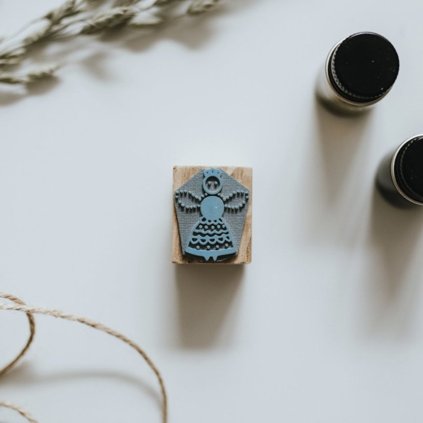 Be Nice stamp doll