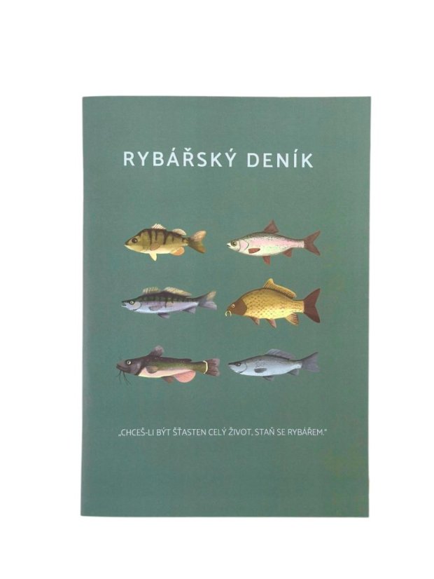 Be Nice ECO Fishing diary - Velikost sešitu: A5