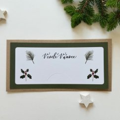 Be Nice ECO Money Envelope – Pine