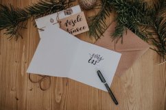 Be Nice ECO Christmas card - Letos ti nadělím to nejcennější co mám - svůj čas