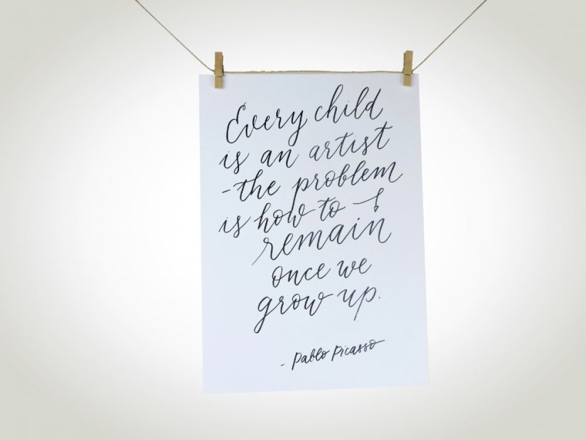 Be Nice Poster Child - Size: A3 – 297 x 420