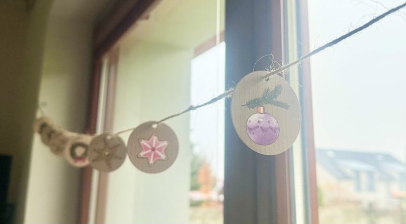 Be Nice ECO Christmas garland - Christmas fairytale