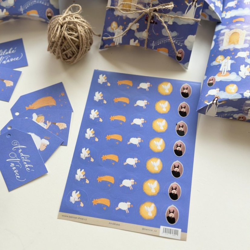 Be Nice ECO Christmas Wrapping Set – Angelic