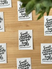 Samolepka - Small changes