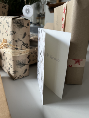 Be Nice ECO Christmas card Pine