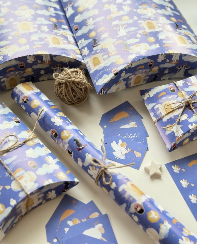Be Nice ECO Christmas Wrapping Set – Angelic