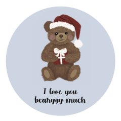 Be Nice Sticker - Bear
