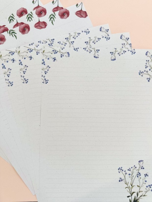 Be Nice ECO Letter Paper Set in Natural Covers