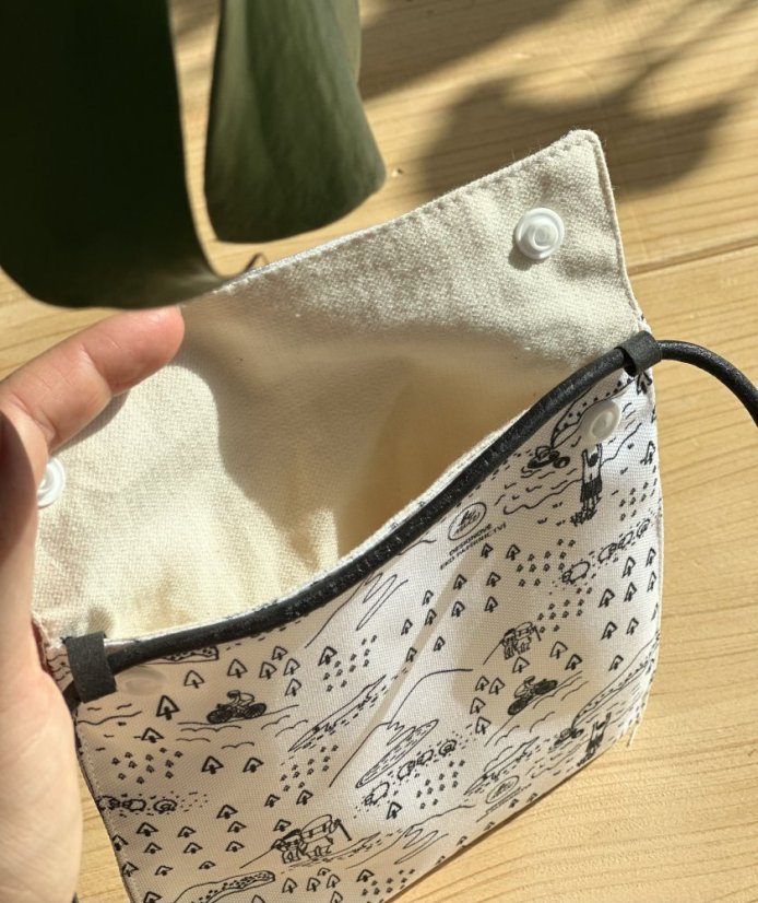 Be Nice eco cover for a travel journal