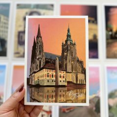 Be Nice EKO pohled Prague Secrets Katedrála svatého Víta
