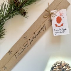 Be Nice Vánoční prskavky 39 cm - Maminko ty nám jenom hoříš - 6 ks