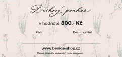 Gift voucher 800 Kč