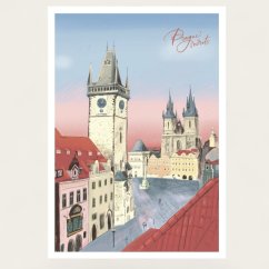 Be Nice ECO pohled Prague secrets Old Town Square