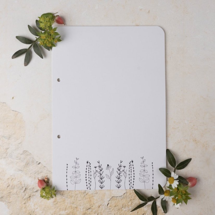 Be Nice Refills 10 pcs for Exclusive Notebooks - Blank