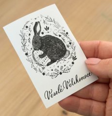 Be Nice Sticker Easter bunny