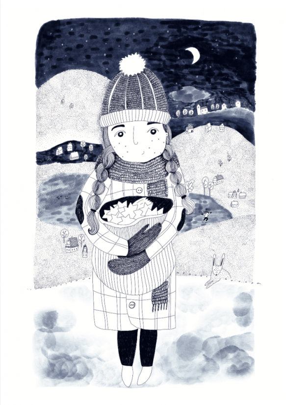Be Nice poster You are my Christmas star - Size: A3 – 297 x 420