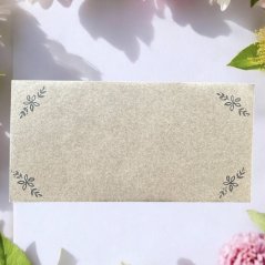Envelope 11 x 22 cm DL - flowers