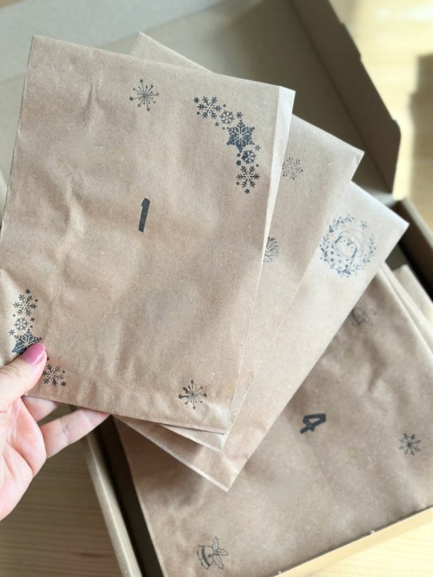 Be Nice EKO Samolepkový Adventní kalendář