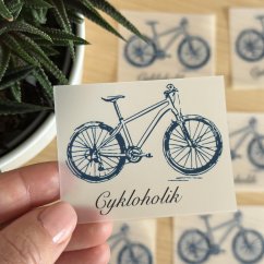 Be Nice Nažehlovačka na textil - Cykloholik