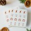 Be Nice ECO Christmas wrapping set Pelíšky - Limited edition