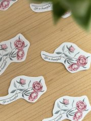 Sticker - Life is beautiful