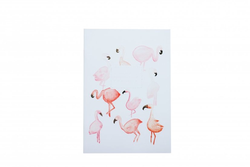 Be Nice School Ecological Notebook - A4 Lined, No. 424 - Design of notebook: Bon voyage