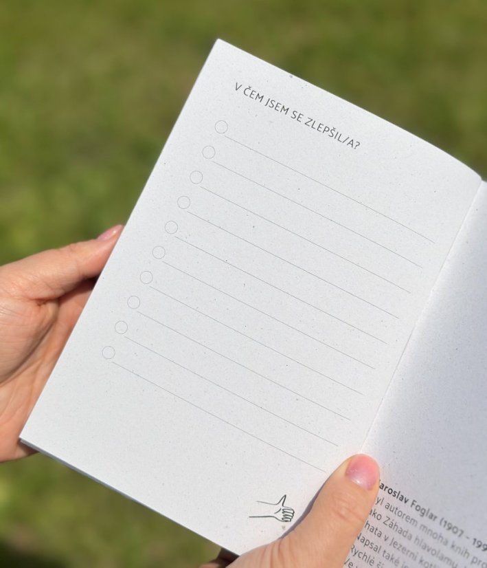 Be Nice EKO Modrý deník pro děti