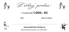 Gift voucher 1000 Kč