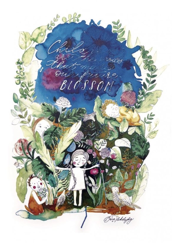 Be Nice Poster - Alice in Wonderland - Size: A3 – 297 x 420
