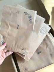 Be Nice EKO Samolepkový Adventní kalendář