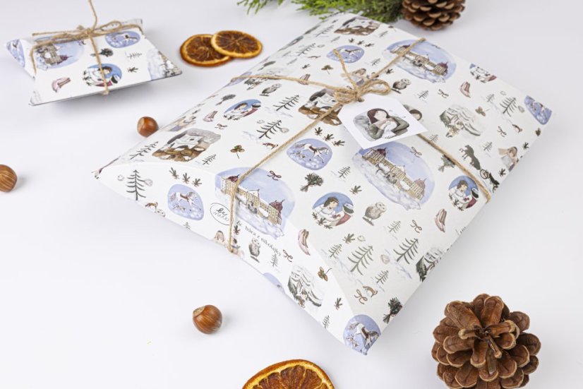 BE NICE Dárková krabička EKO - velká Popelka 3 ks