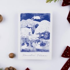 Be Nice ECO Postcard Magical Christmas with text