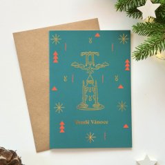 Be Nice ECO card Pelíšky - Svícínek - Limited edition