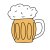 Be Nice Iron-On Patch for Textile – Beer