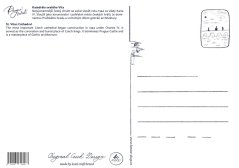 Be Nice ECO postcard Prague secrets St. Vitus Cathedral