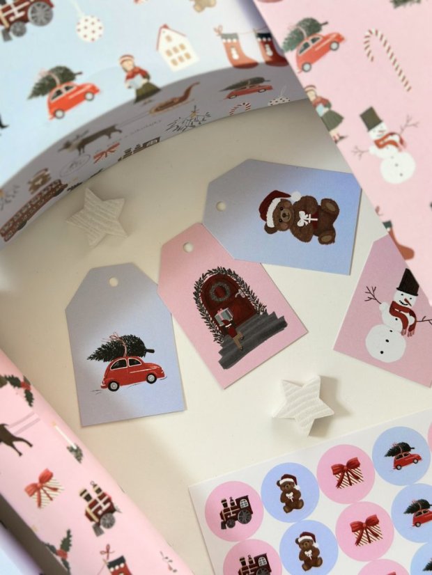 Be Nice ECO Christmas Wrapping Set – English Fairytale